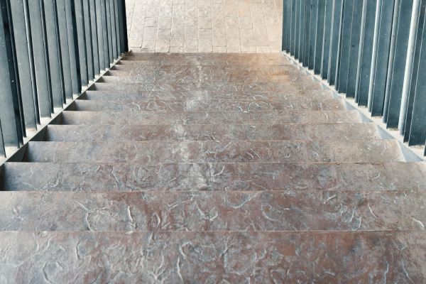 Concrete Stair Stamping in Sparks