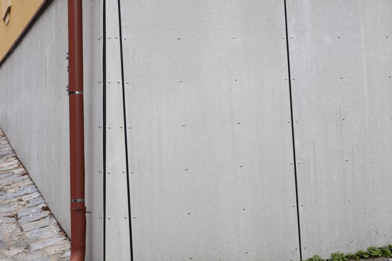 Tinted Cement Installation